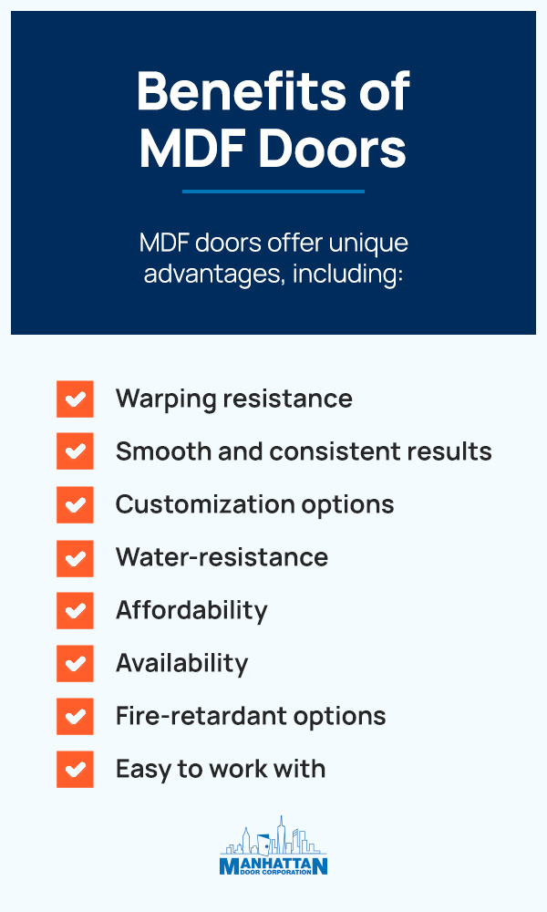MDF Doors Pros and Cons for Commercial Use
